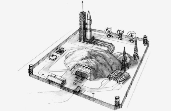 Рисунок военной базы