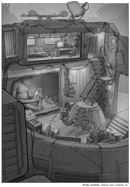 Концепт арты бункер