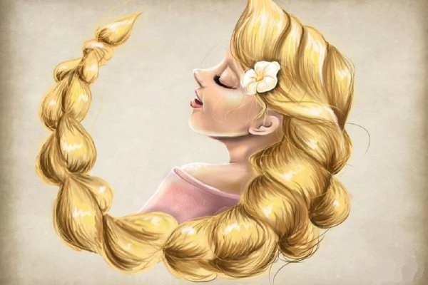 Длинные волосы мультяшные