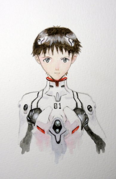 Синдзи рисунок карандашом