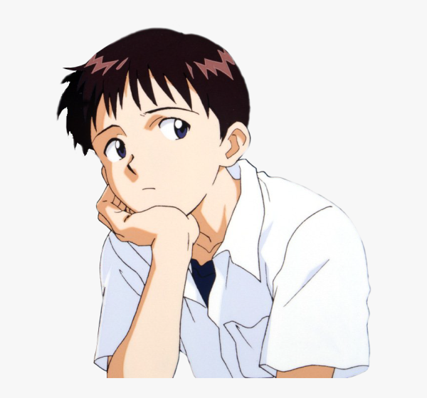 Синдзи Икари с куржеой