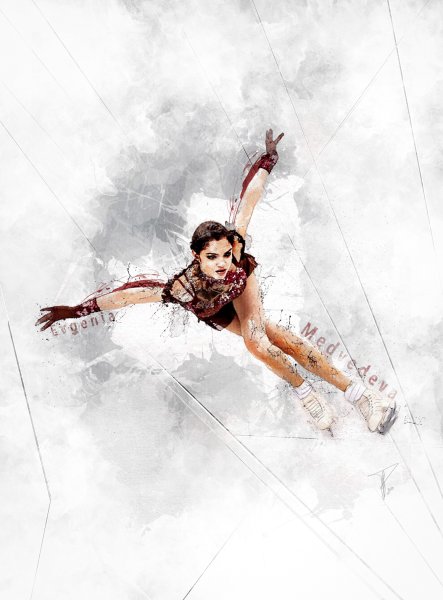 Фотообои фигурное катание