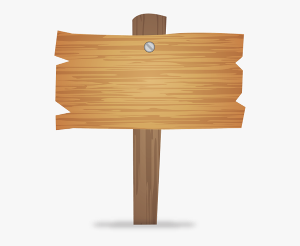 Деревянная табличка