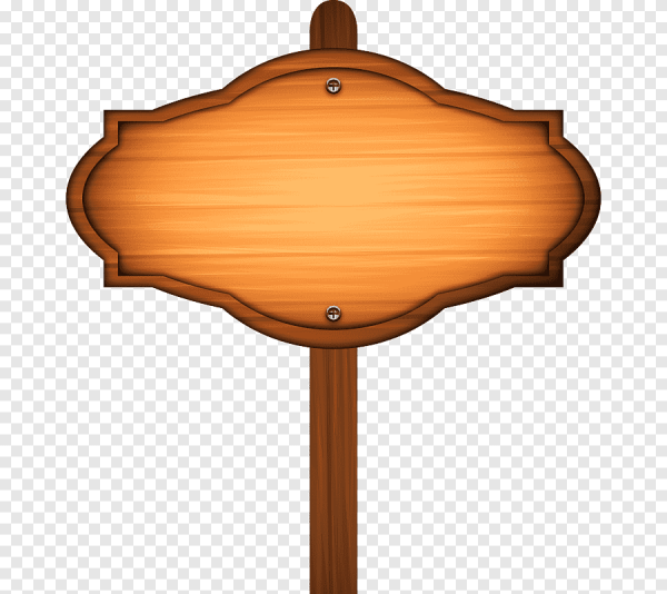 Деревянный указатель