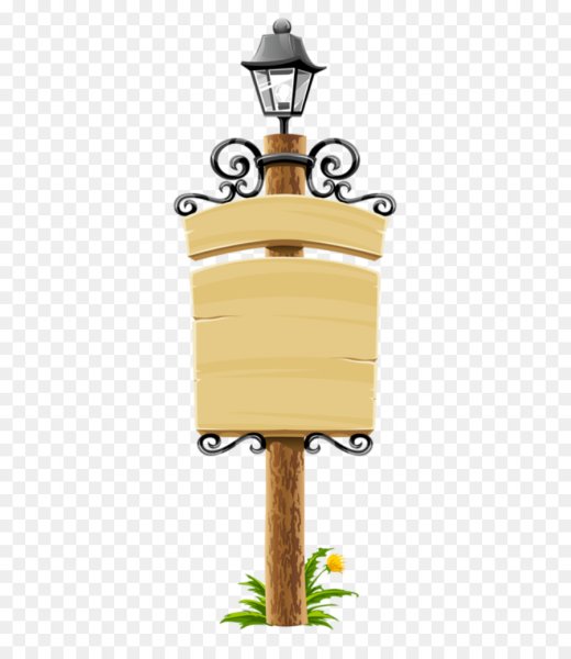 Столб с указателями