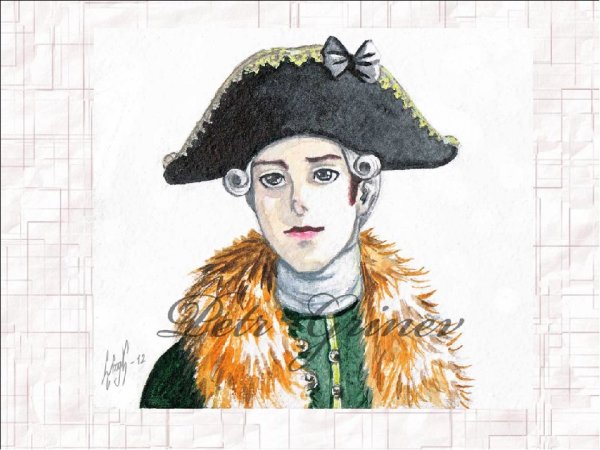 Портрет литературного героя Петр Гринев