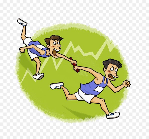 Эстафета рисунок