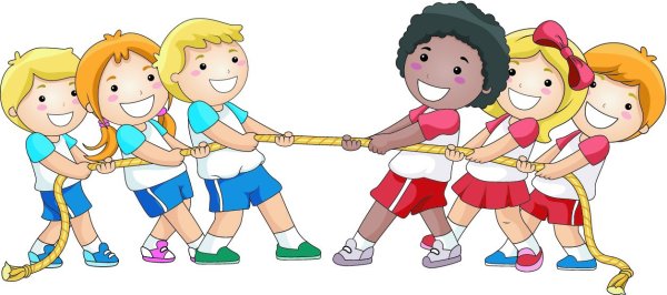 Спорт дети мультяшные