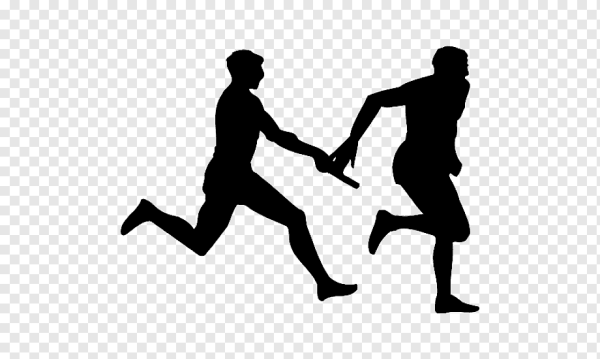 Легкая атлетика силуэт