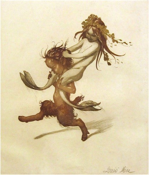 Мифические существа древней Греции сатиры