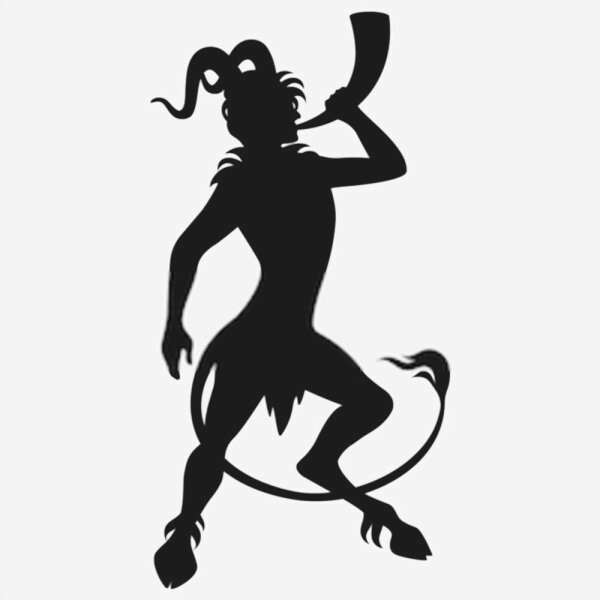 Фавн карандашом