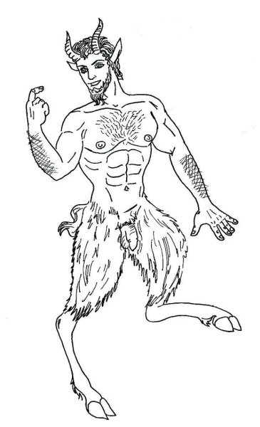 Изображение сатира