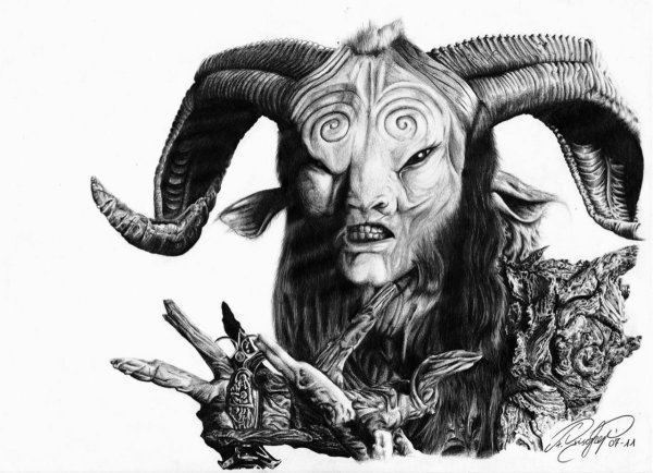 Фавн рисунок