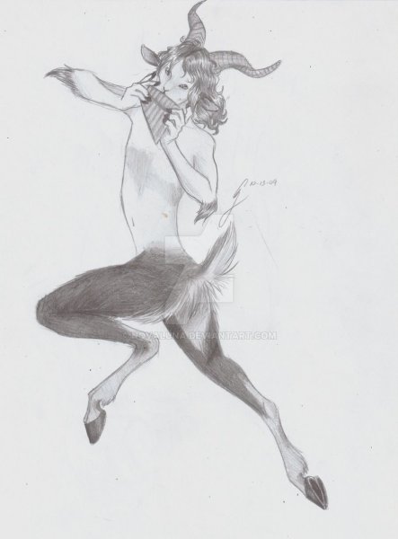 Пан Получеловек полукозел