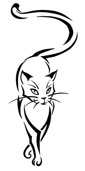 Кошечка Графика