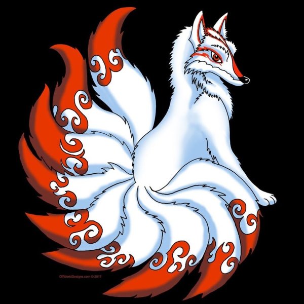 Кумихо Кицунэ лиса