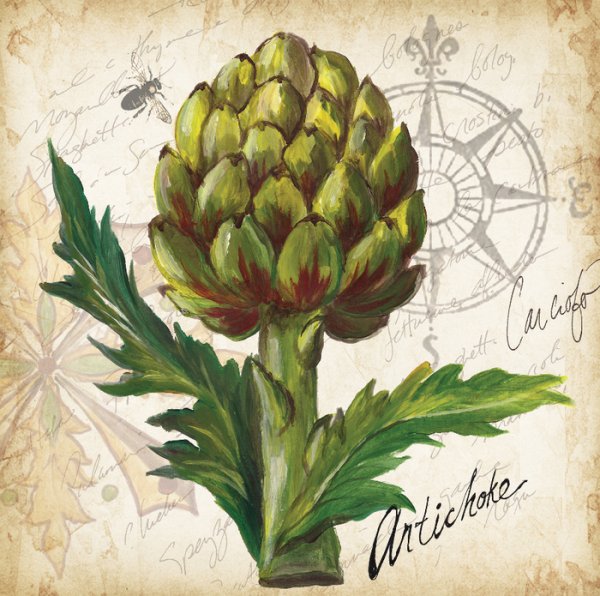 Артишоки для декупажа