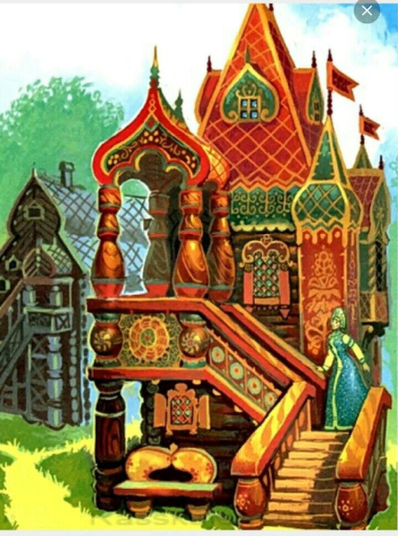 Русское деревянное зодчество в графике