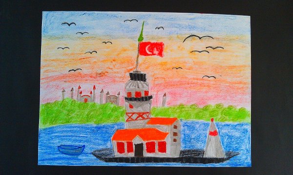 Детский рисунок Турция