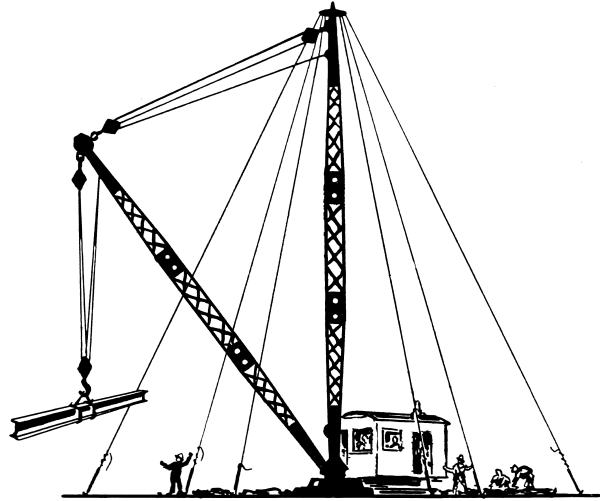 Кран строительный