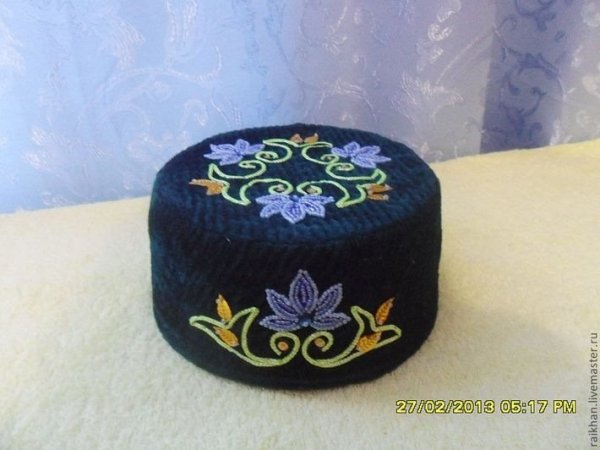 Татарские орнаменты для тюбетейки