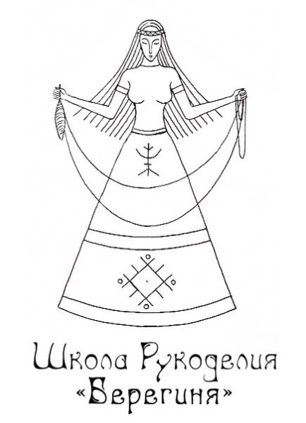 Берегиня Славянская богиня символ