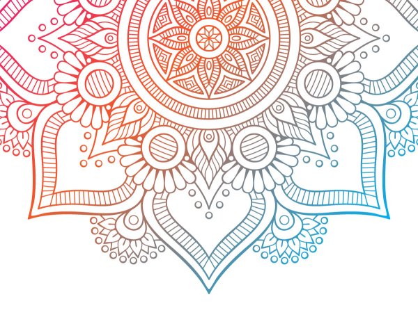 Орнамент в индийском стиле