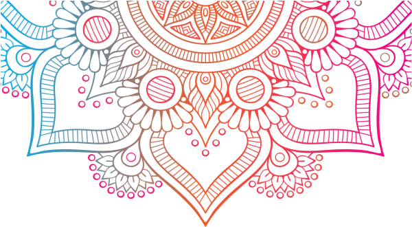 Индийский узор вектор