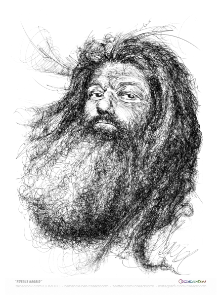 Хагрид и Поттер