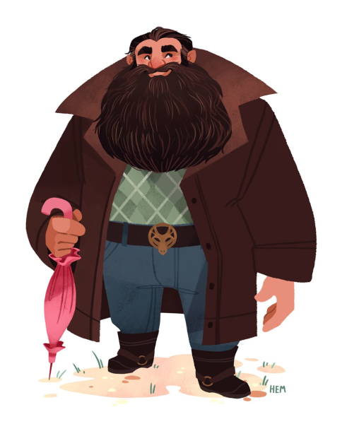 Гарри Поттер великан Хагрид