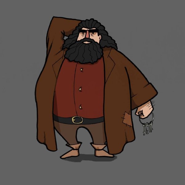 Рубеус Хагрид Пинтерест