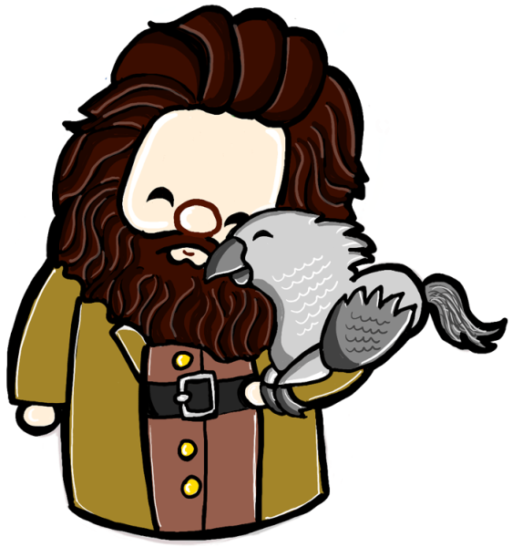 Гарри Поттер Чиби Хагрид