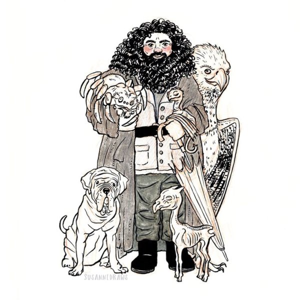 Наоми Лорд Гарри Поттер Хагрид