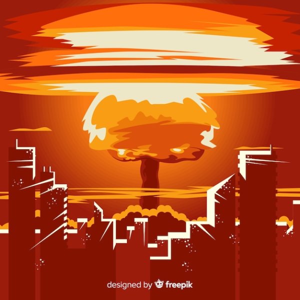 Ядерный взрыв вектор