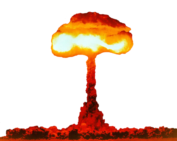 Ядерный взрыв для фотошопа