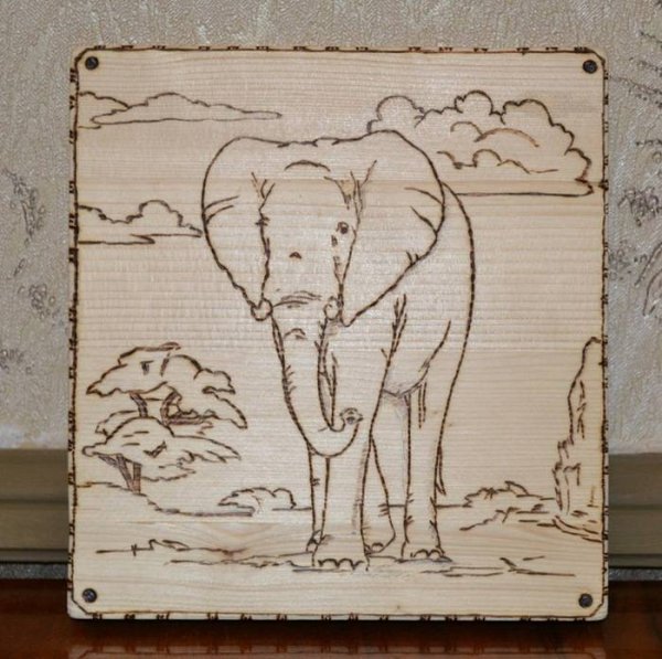 Выжигание на дереве