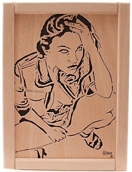 Рамка для выжигания на фанере