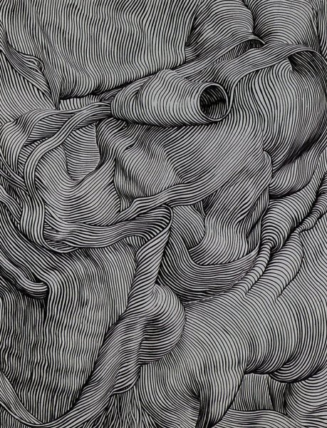 Штриховка линером