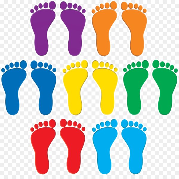 Разноцветные следы