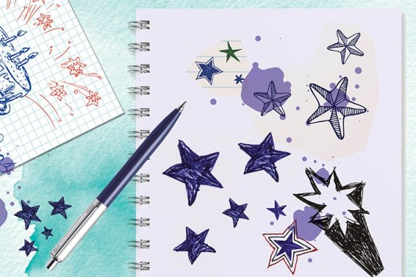 Каракули на полях в тетради