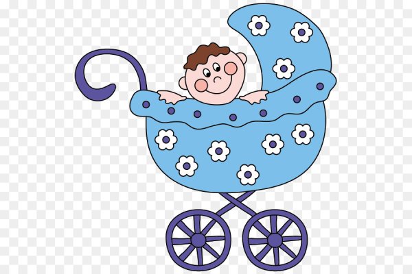 Коляска для новорождённого изображение