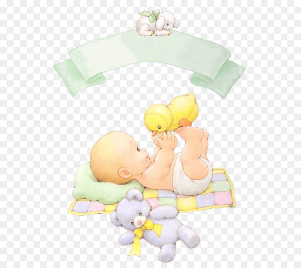 Детский клипарт новорожденный