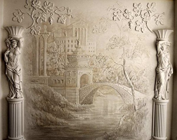 Фасадный барельеф