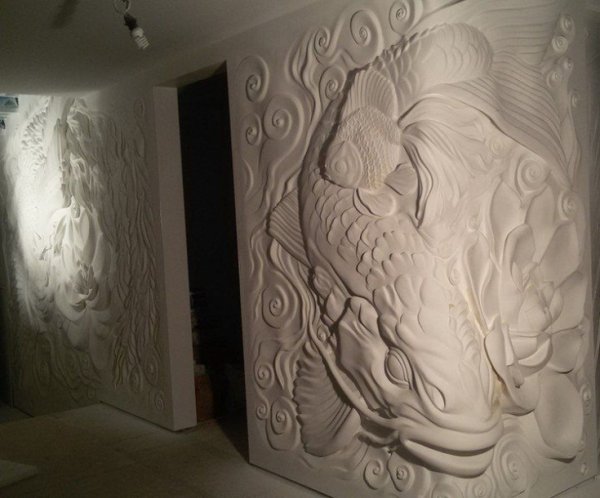 Штукатурка барельеф ВГТ