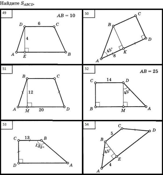 Трапеция фигура