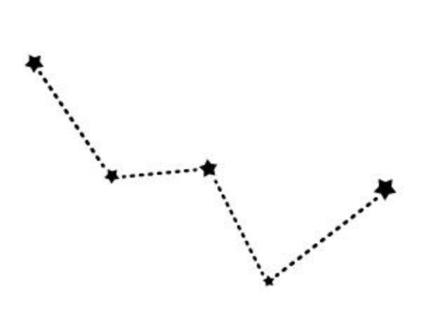 Созвездие Кассиопея схема