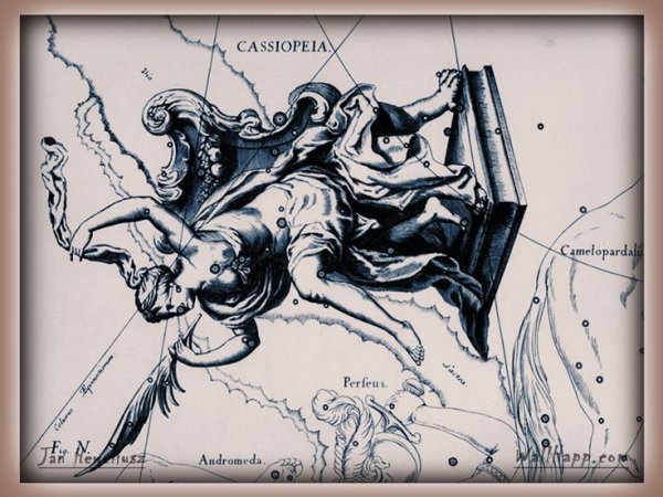 Созвездие Андромеда Ян гевелий