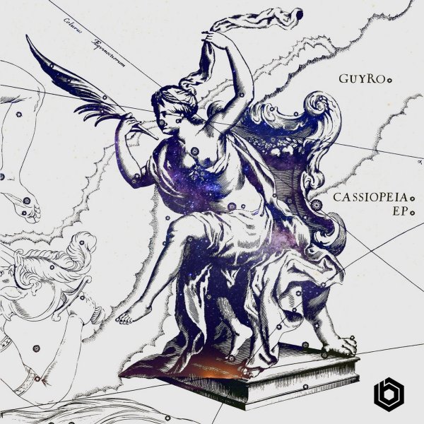 Изображения созвездий из старинного атласа Гевелия Кассиопея