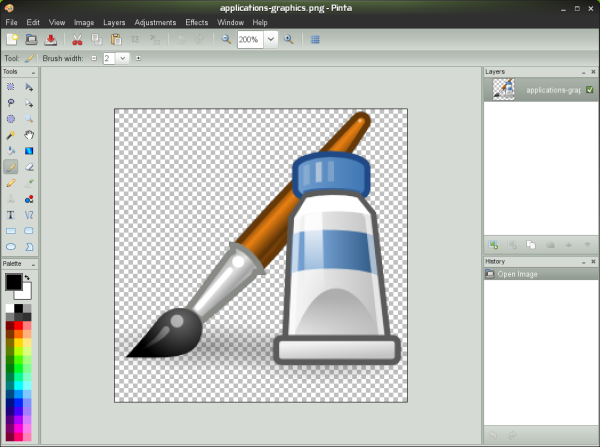 Растровый графический редактор Paint