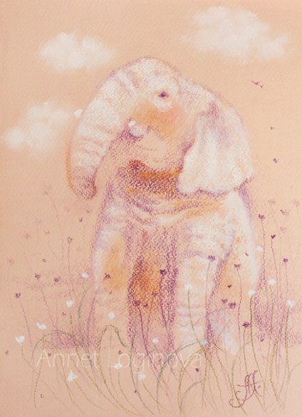 Аннет Логинова пастель